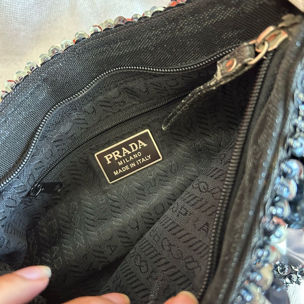 Rare Prada sequined Rasso Bag - Picture 5 of 6